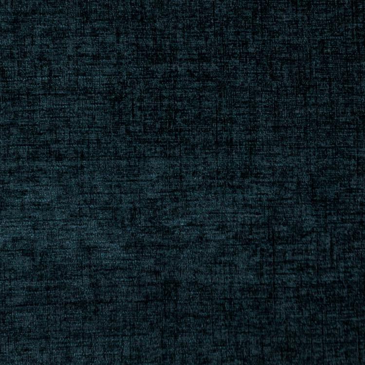 Plush Chenille Upholstery Fabric Navy Blue /  Mood Indigo