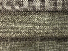 Load image into Gallery viewer, Faux Linen Medium Grey Flannel Dove Gray Upholstery Drapery Fabric
