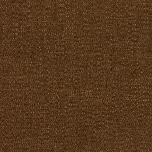 Barrister Brown  Upholstery Minimalist Linen Poly Fabric / Truffle