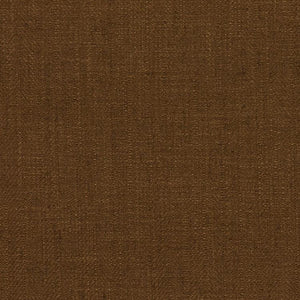Barrister Brown  Upholstery Minimalist Linen Poly Fabric / Truffle