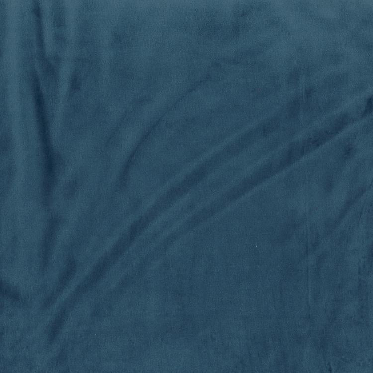Upholstery Drapery Velvet Fabric Blue Teal / Pacific