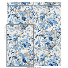 Load image into Gallery viewer, SCHUMACHER CRANLEY GARDEN FABRIC 1314003 / BLUE