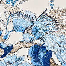 Load image into Gallery viewer, SCHUMACHER CRANLEY GARDEN FABRIC 1314003 / BLUE