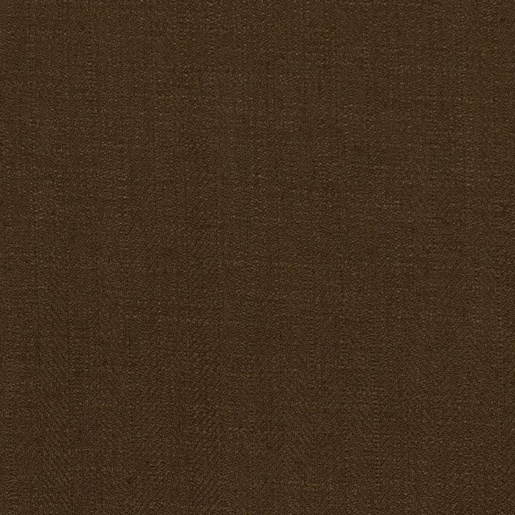 Barrister Brown  Upholstery Minimalist Linen Poly Fabric / Tamarind