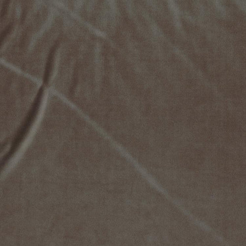 Upholstery Drapery Velvet Fabric Gray Taupe Greige / Mushroom