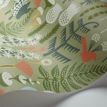 Load image into Gallery viewer, Schumacher Hoppmosse Wallpaper 1451 / Sage