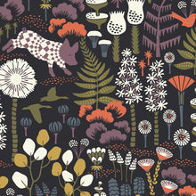 Load image into Gallery viewer, Schumacher Hoppmosse Wallpaper 1452 / Midnight