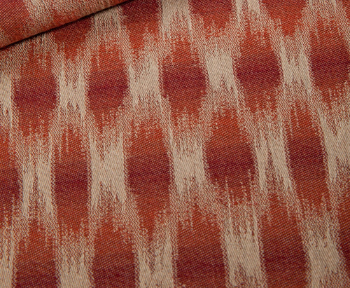 Chella Outdoor Fabric Meteor Ikat / Carnelian STA 5065
