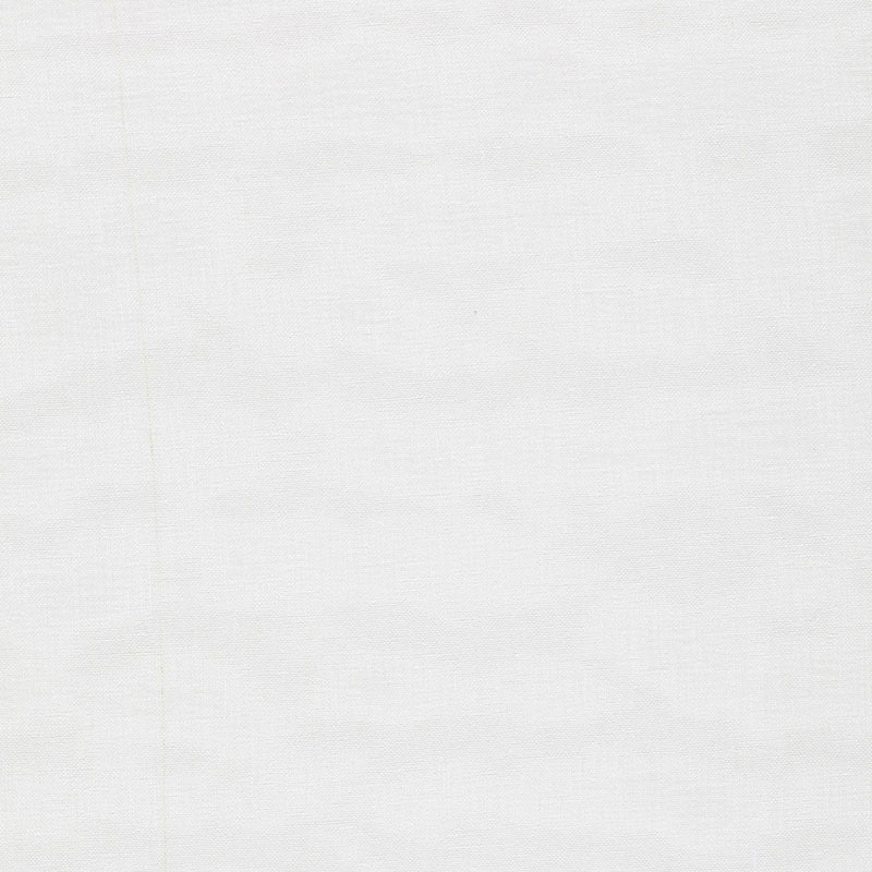SCHUMACHER LINEN SHEER FABRIC 16750 / WHITE
