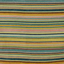 Load image into Gallery viewer, 3 Colors Velvet Stripe Upholstery Fabric Purple Blue Orange / FT14