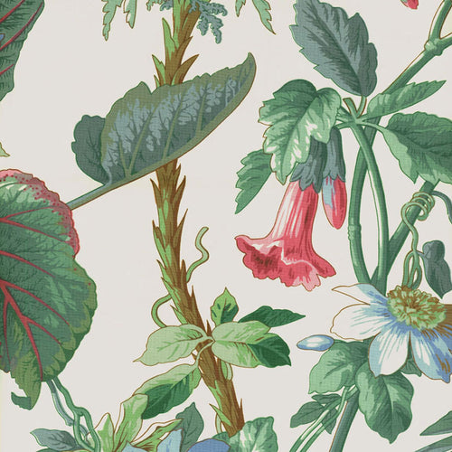 SCHUMACHER PALMETTO GARDEN FABRIC 172951 / TROPIC