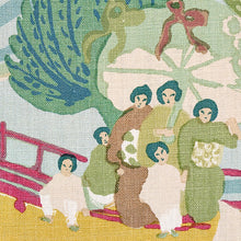 Load image into Gallery viewer, SCHUMACHER PEARL RIVER FABRIC 173066 / YELLOW