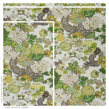 Load image into Gallery viewer, SCHUMACHER CHIANG MAI DRAGON FABRIC 173279 / CITRUS