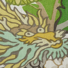 Load image into Gallery viewer, SCHUMACHER CHIANG MAI DRAGON FABRIC 173279 / CITRUS