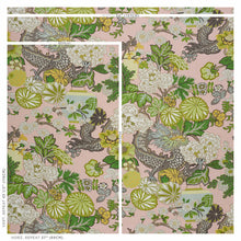 Load image into Gallery viewer, SCHUMACHER CHIANG MAI DRAGON FABRIC 173280 / BLUSH