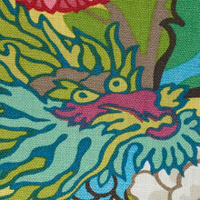 Load image into Gallery viewer, SCHUMACHER CHIANG MAI DRAGON FABRIC 173281 / YELLOW