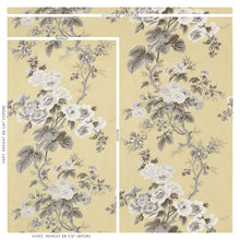 Load image into Gallery viewer, SCHUMACHER PYNE HOLLYHOCK FABRIC 174456 / BUTTERCUP