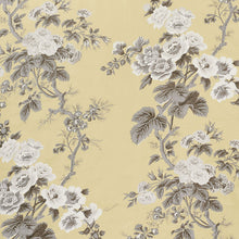 Load image into Gallery viewer, SCHUMACHER PYNE HOLLYHOCK FABRIC 174456 / BUTTERCUP