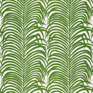 SCHUMACHER ZEBRA PALM FABRIC 174871 / JUNGLE