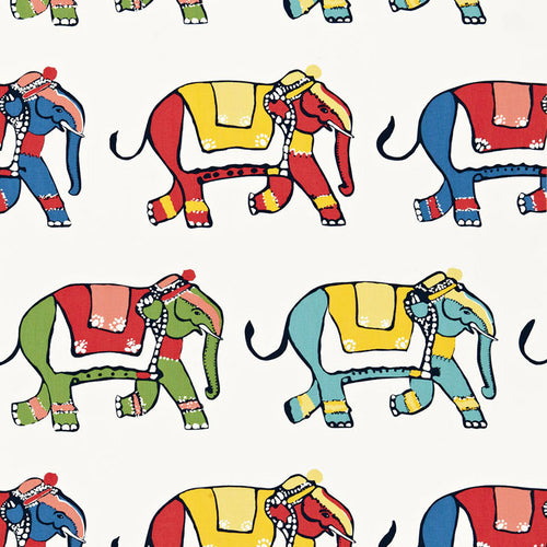 SCHUMACHER PARADE FABRIC 174890 / MULTI