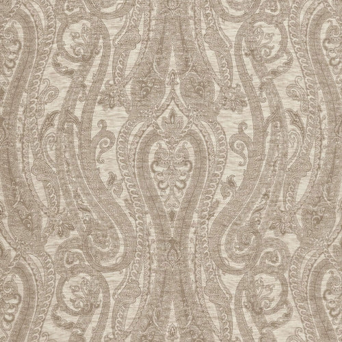 SCHUMACHER CACHEMIRE LINEN SHEER FABRIC 175400 / GREIGE