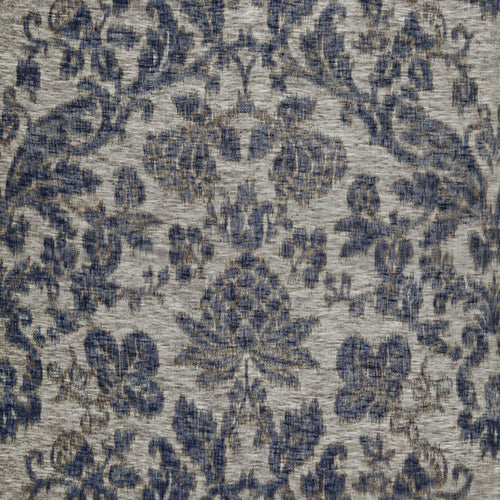 SCHUMACHER SHALIMAR SHEER FABRIC 175410 / INDIGO