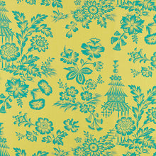 Load image into Gallery viewer, SCHUMACHER SONG GARDEN FABRIC 175751 / CHARTREUSE