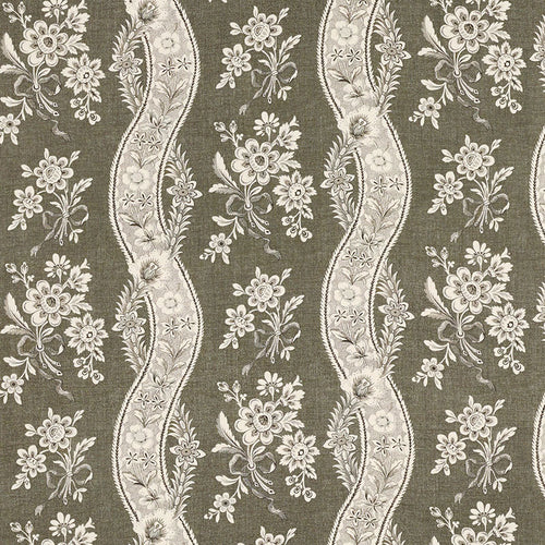 SCHUMACHER LE CASTELLET FABRIC 175983 / BRUN