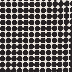 SCHUMACHER FUZZ II INDOOR OUTDOOR FABRIC / BLACK