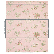 Load image into Gallery viewer, SCHUMACHER MAGICAL MENAGERIE FABRIC 176754 / BLUSH