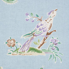 Load image into Gallery viewer, SCHUMACHER MAGICAL MENAGERIE FABRIC 176755 / SKY