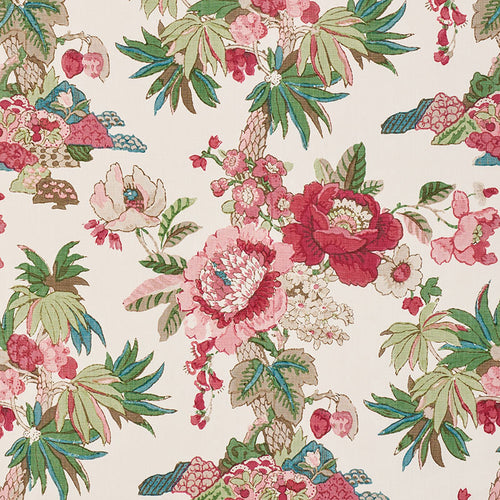 SCHUMACHER FLORIBUNDA FABRIC 176780 / DOCUMENT