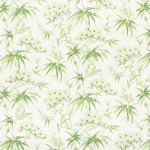 Load image into Gallery viewer, SCHUMACHER ARITA FLORAL FABRIC 177041 / LEAF