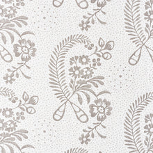 Load image into Gallery viewer, SCHUMACHER MILLICENT FABRIC 177210 / GRISAILLE