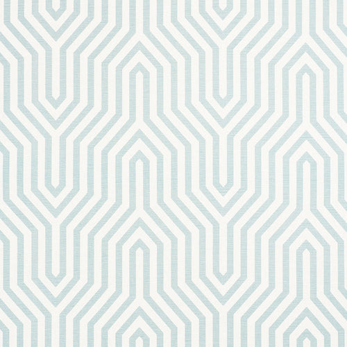 SCHUMACHER VANDERBILT PRINT FABRIC 177270 / MINERAL