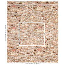 Load image into Gallery viewer, Schumacher Rolling Hills Fabric 177382 / Mocha