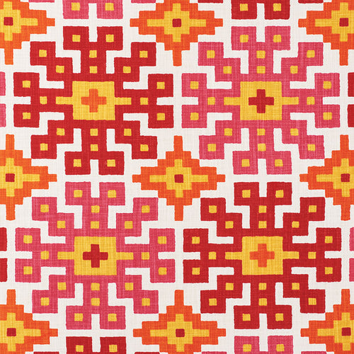 SCHUMACHER PALMETTO PRINT FABRIC / TROPICAL