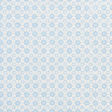 Load image into Gallery viewer, SCHUMACHER PALISADES FLORET FABRIC / CHINA BLUE
