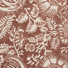 Load image into Gallery viewer, SCHUMACHER POMEGRANATE PRINT FABRIC 177692 / RUSSET