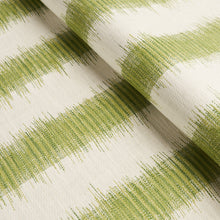 Load image into Gallery viewer, Schumacher Attleboro Ikat Fabric 177814 / Green
