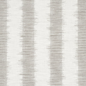 Schumacher Attleboro Ikat Fabric 177815 / Slate Grey