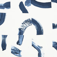 Load image into Gallery viewer, Schumacher Sepiessa Fabric 177894 / Navy