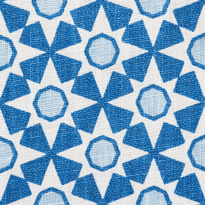 SCHUMACHER SERENDIPITY FABRIC 177960 / BLUE