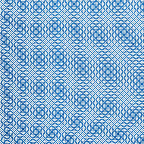 SCHUMACHER SERENDIPITY FABRIC 177960 / BLUE