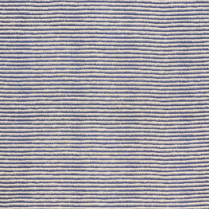SCHUMACHER CORFU STRIPE FABRIC / NAVY