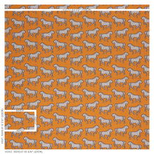 Load image into Gallery viewer, SCHUMACHER FAUBOURG FABRIC 178010 / ORANGE