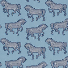 Load image into Gallery viewer, SCHUMACHER FAUBOURG FABRIC 178011 / BLUE