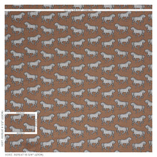 Load image into Gallery viewer, SCHUMACHER FAUBOURG FABRIC 178012 / BROWN