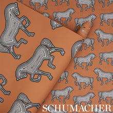 Load image into Gallery viewer, SCHUMACHER FAUBOURG FABRIC 178012 / BROWN