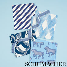 Load image into Gallery viewer, SCHUMACHER ZEPPELIN FABRIC 178022 / BLUE